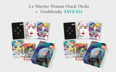 2 x Warrior Woman Oracle Decks